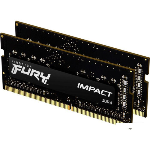 Оперативная память Kingston FURY Impact 2x8GB DDR4 SODIMM PC4-21300 KF426S15IBK2/16