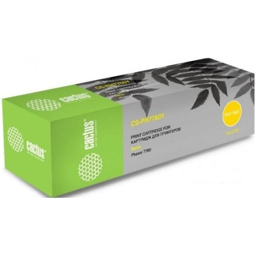 Картридж CACTUS CS-PH7760Y (аналог Xerox 106R01162)