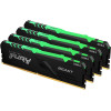 Оперативная память Kingston FURY Beast RGB 4x8GB DDR4 PC4-21300 KF426C16BBAK4/32