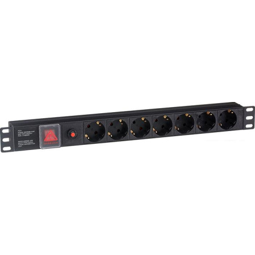 Блок розеток ExeGate ServerPro PDU-19H702 Al-7S-C14-SW-O