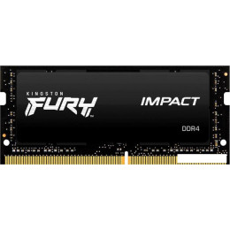 Оперативная память Kingston FURY Impact 16GB DDR4 SODIMM PC4-23400 KF429S17IB1/16