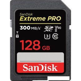 Карта памяти SanDisk Extreme PRO SDXC SDSDXDK-128G-GN4IN 128GB