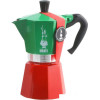 Гейзерная кофеварка Bialetti Moka Express Tricolor (6 порций)