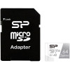 Карта памяти Silicon-Power Superior microSDXC SP064GBSTXDA2V20SP 64GB (с адаптером)