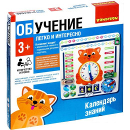 Развивающая игра Bondibon Календарь знаний ВВ4864