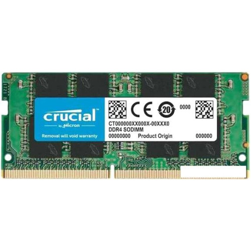 Оперативная память Crucial Basics 4GB DDR4 SODIMM PC4-21300 CB4GS2666