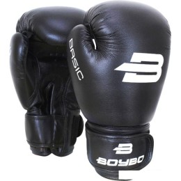 Перчатки для единоборств BoyBo Basic 10 OZ (черный)