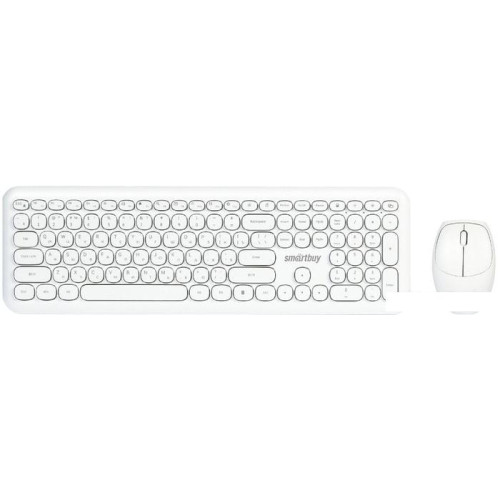 Клавиатура + мышь SmartBuy SBC-666395AG-W