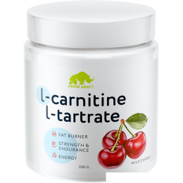 Аминокислоты Prime Kraft L-карнитин L-Tartrate (200г, дикая вишня)