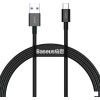 Кабель Baseus Superior USB Type-A - Type-C 66 Вт (2 м, черный)