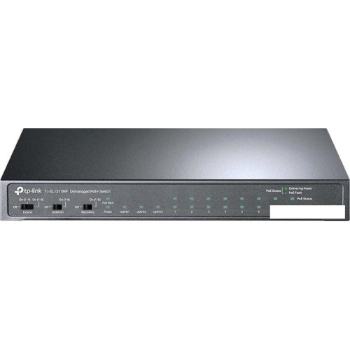 Неуправляемый коммутатор TP-Link TL-SL1311MP