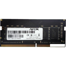 Оперативная память AFOX 8GB DDR4 SODIMM PC4-21300 AFSD48FH1P