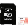 Карта памяти Silicon-Power Superior A1 microSDXC SP064GBSTXDV3V20SP 64GB (с адаптером)