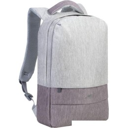 Городской рюкзак Rivacase 7562 (серый/мокко)