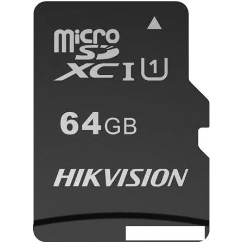 Карта памяти Hikvision microSDHC HS-TF-C1(STD)/64G/Adapter 64GB (с адаптером)