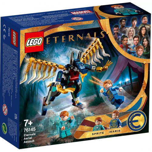 Конструктор LEGO Marvel Super Heroes 76145 Воздушное нападение Вечных