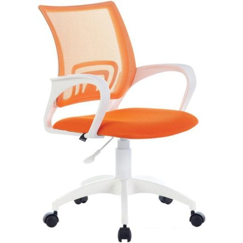 Кресло Brabix Fly MG-396W (белый/оранжевый)