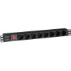 Блок розеток ExeGate ServerPro PDU-19H801 Al-8S-C14-SW