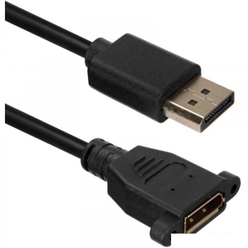 Удлинитель ACD DisplayPort - DisplayPort ACD-DDPF2-30B (3 м, черный)