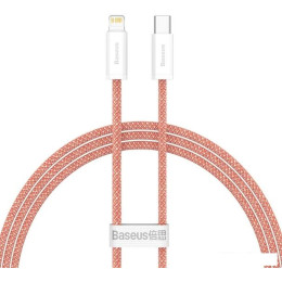 Кабель Baseus Lightning - USB Type-C CALD000007 (1 м, оранжевый)