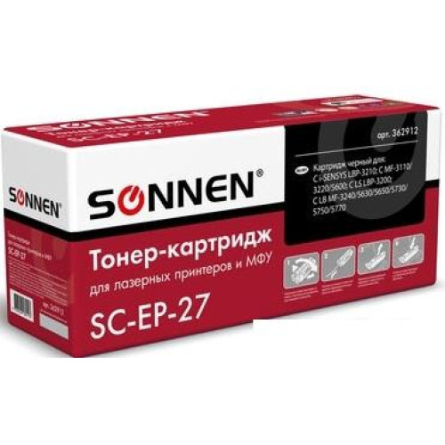 Картридж Sonnen SC-EP-27 (аналог Canon EP-27)