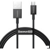 Кабель Baseus CAMYS-01 USB Type-A - microUSB (1 м, черный)