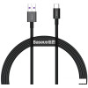 Кабель Baseus USB Type-A - Type-C CATYS-01 (1 м, черный)