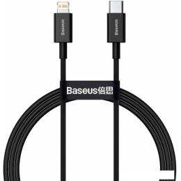 Кабель Baseus USB Type-C - Lightning CATLYS-A01 (1 м, черный)