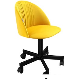 Офисный стул Sheffilton SHT-ST35-1/S120M (имперский желтый/черный муар)
