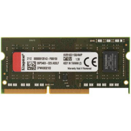 Оперативная память Kingston ValueRAM 4GB DDR3 SODIMM PC3-12800 KVR16S11S8/4WP