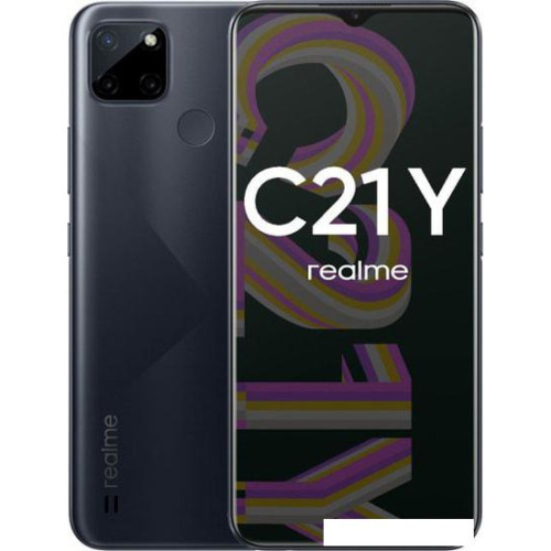 Смартфон Realme C21Y RMX3261 3GB/32GB международная версия (черный)