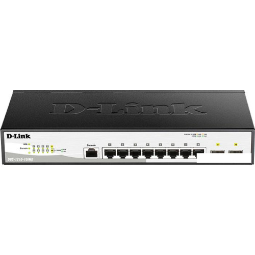 Управляемый коммутатор 2-го уровня D-Link DGS-1210-10/ME/B2A