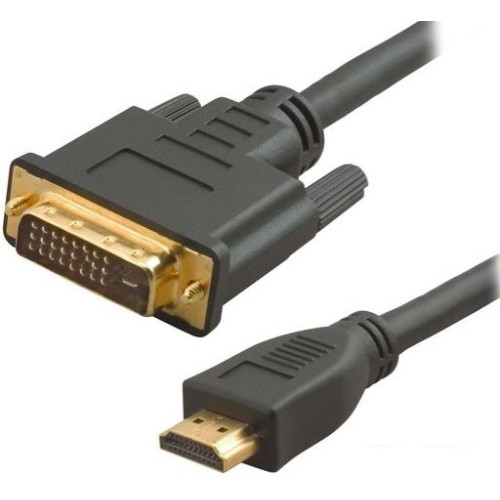 Кабель 5bites DVI - HDMI APC-080-020 (2 м, черный)