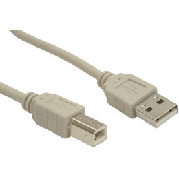 Кабель 5bites USB Type-A - USB Type-B UC5010-010C (1 м, серый)