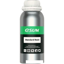 Фотополимер eSUN Standard 1000 мл (для LCD принтеров, серый)