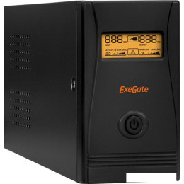 Источник бесперебойного питания ExeGate SpecialPro Smart LLB-600.LCD.AVR.EURO.RJ.USB
