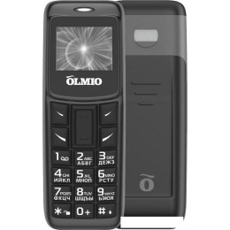 Мобильный телефон Olmio A02 (черный)