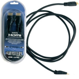 Кабель Mystery HDMI - HDMI HDMI1.5pro (1.5 м, черный)