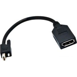 Адаптер Matrox DisplayPort - mini DisplayPort CAB-MDP-DPF (0.2 м, черный)