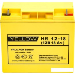 Аккумулятор для ИБП Yellow HR 12-18