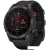Умные часы Garmin Epix Sapphire Gen 2 (черный титан/черный)