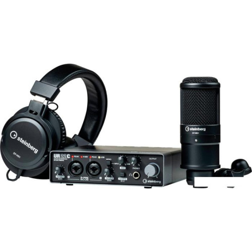 Аудиоинтерфейс Steinberg UR22C Recording Pack