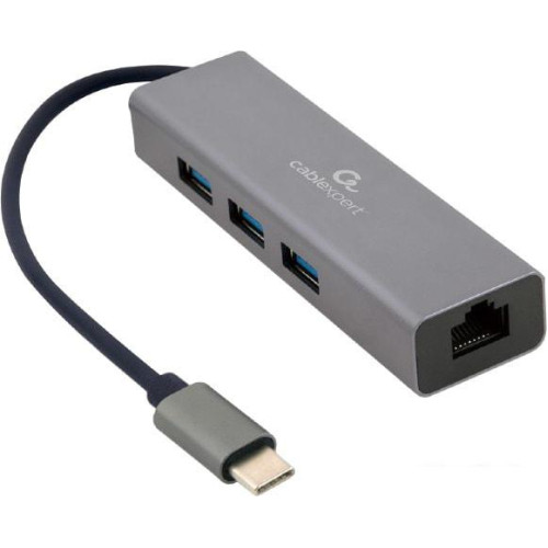 USB-хаб Cablexpert A-CMU3-LAN-01