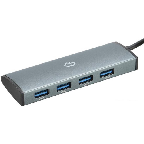 USB-хаб Digma HUB-4U3.0-UC-G