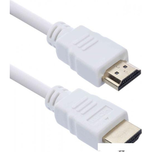 Кабель ACD ACD-DHHM1-18W HDMI - HDMI (1 м, белый)