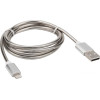 Кабель Rexant 18-4247 USB Type-C - Lighting (1 м, серебристый)