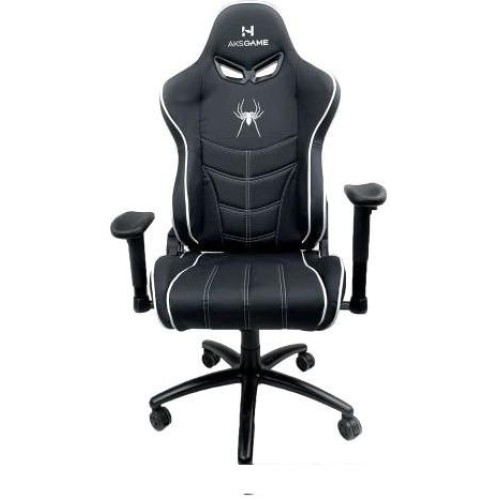 Кресло AksHome Spiderman Eco 80352 (черный/белый)