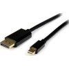 Кабель Leadtek mini DisplayPort - DisplayPort X0101G00330A (0.45 м, черный)
