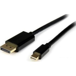 Кабель Leadtek mini DisplayPort - DisplayPort X0101G00330A (0.45 м, черный)