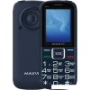 Кнопочный телефон Maxvi B21ds (синий)